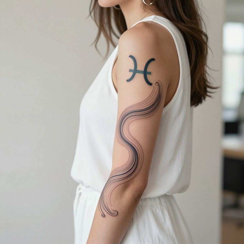Wave Patterns with Aquarius Glyph Integration
