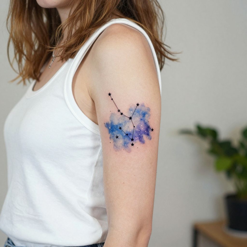 Aries Constellation Ink tattoo