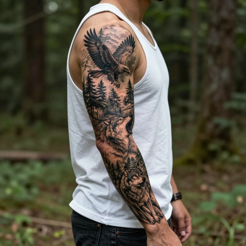Abstract Art Sleeve