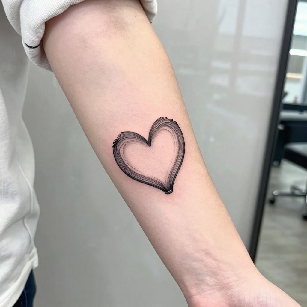 Book Lover Heart Design