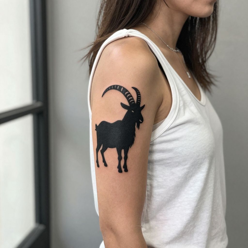 Capricorn Mountain Range Silhouette