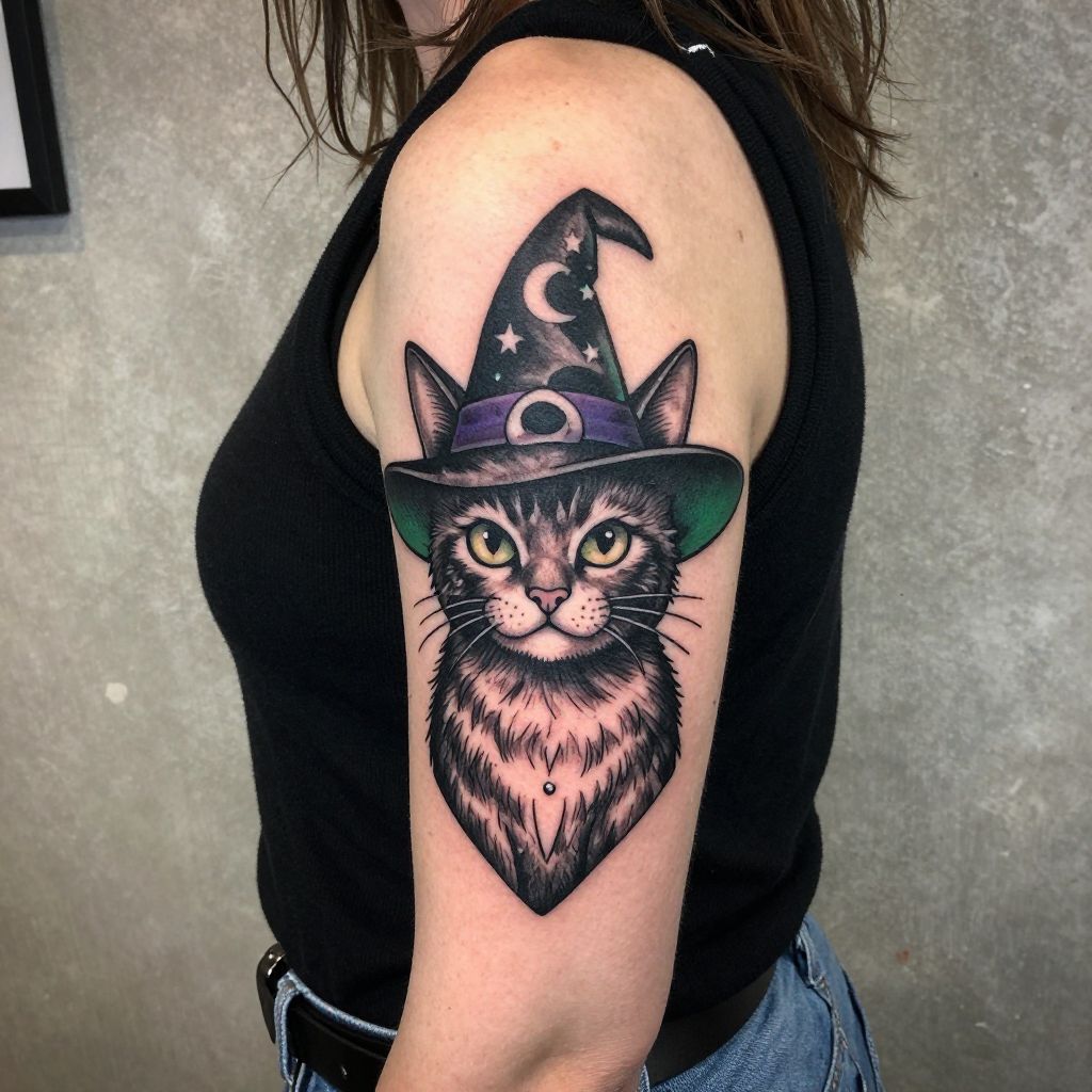 Cat tattoo ideas 8