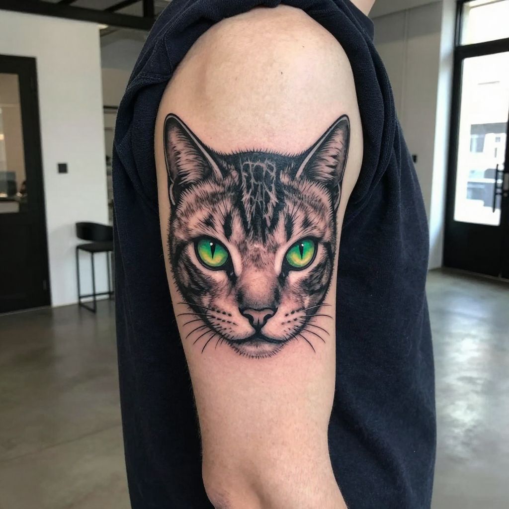Cat tattoo ideas 7