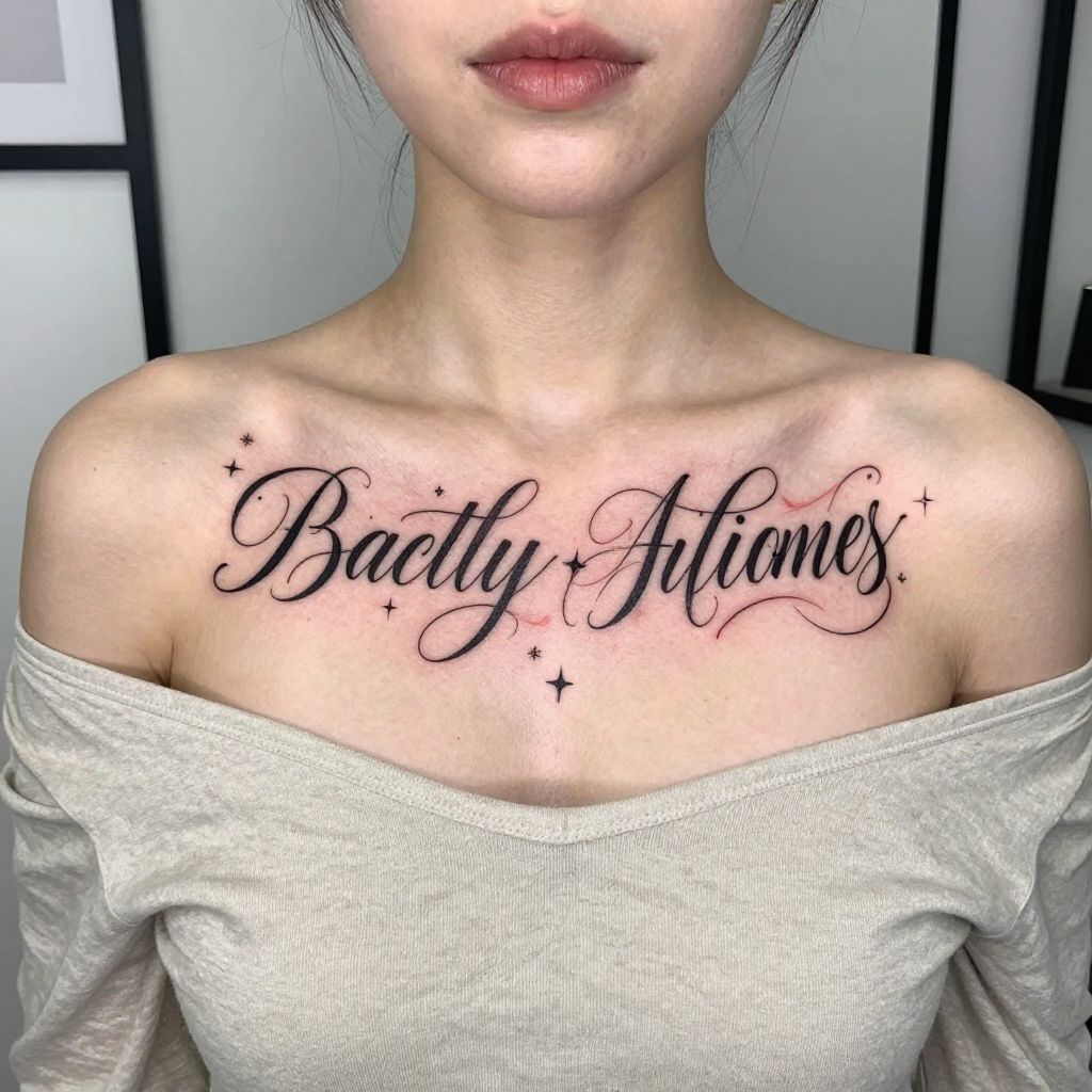 Ornate script with small symbols