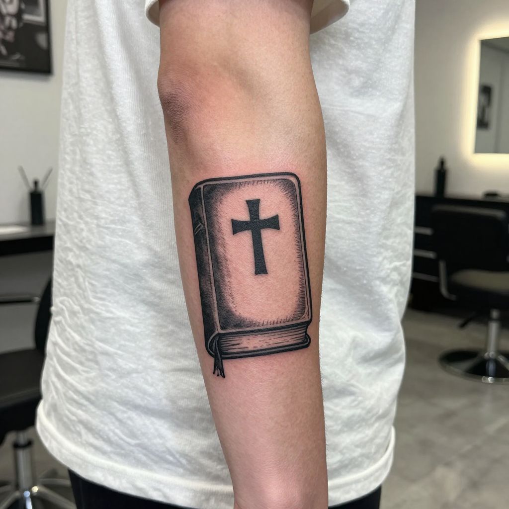 Bible And Cross Combo