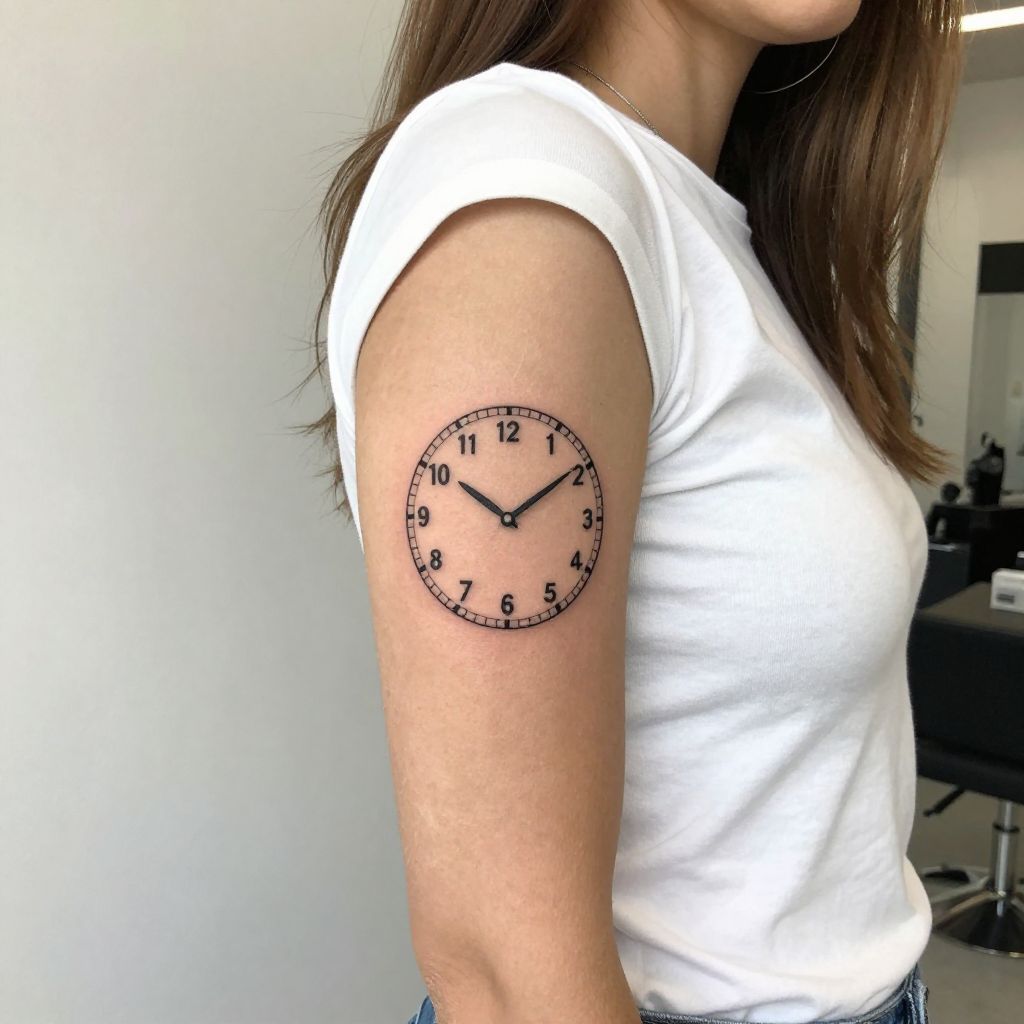 GPS Coordinates on a Clock Face