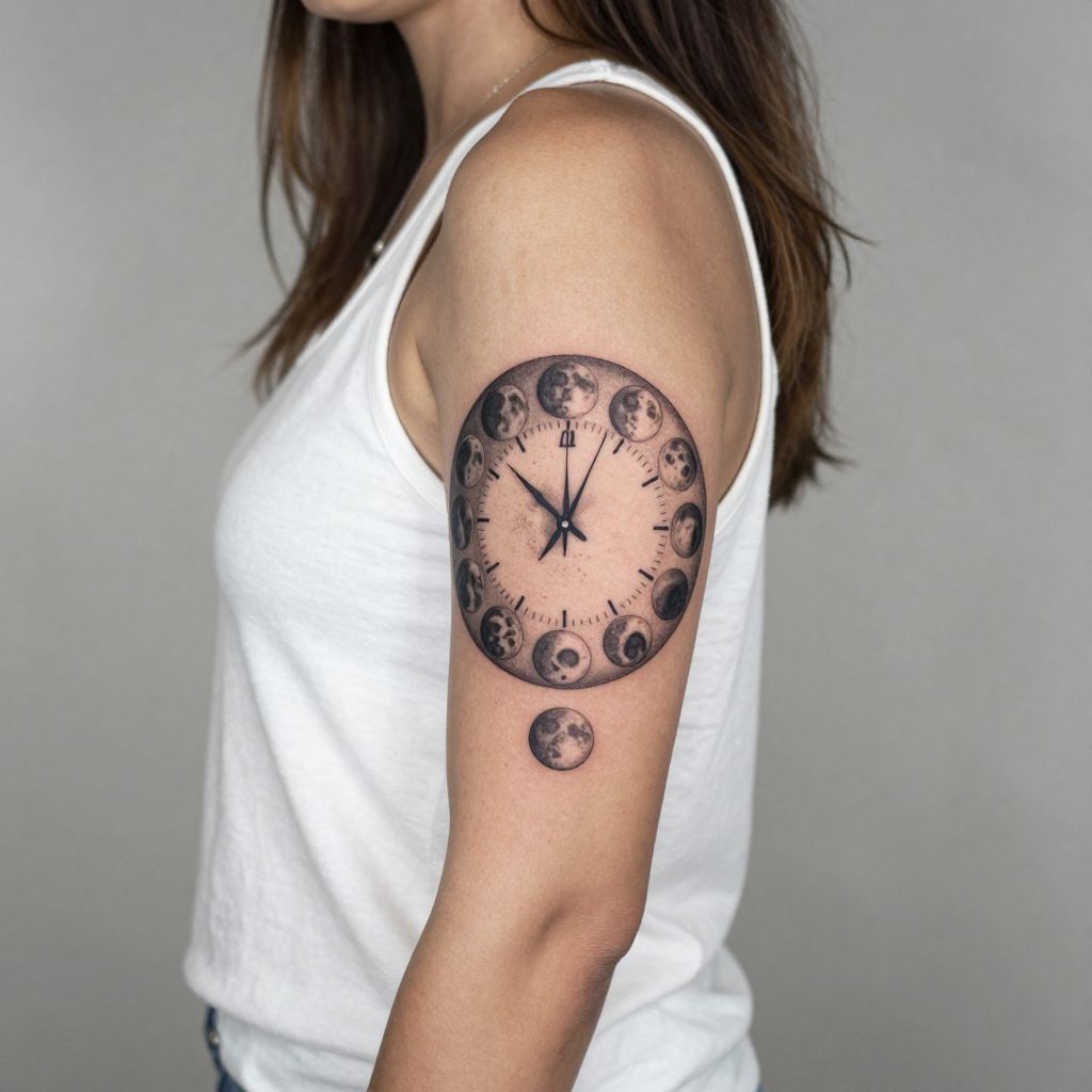 Moon Phase Clock