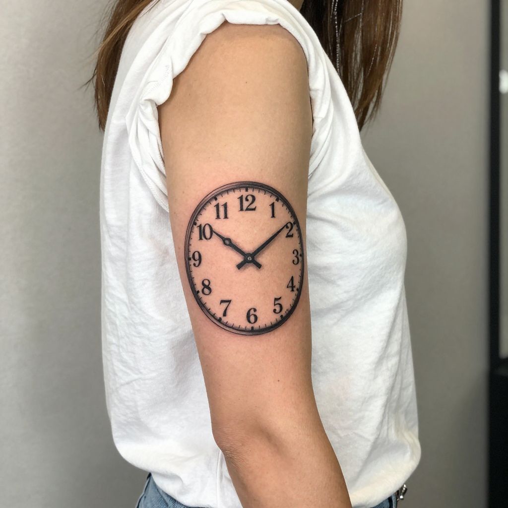 Clock Face with Personal Dates