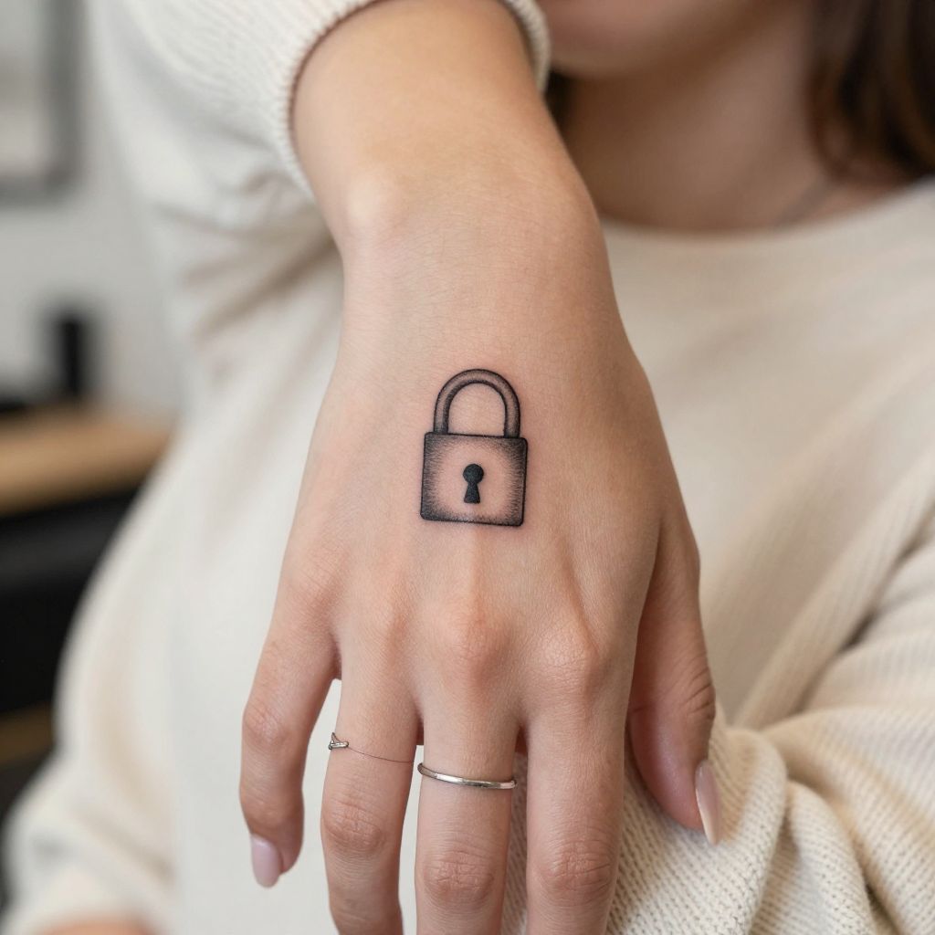 Tiny Lock and Key