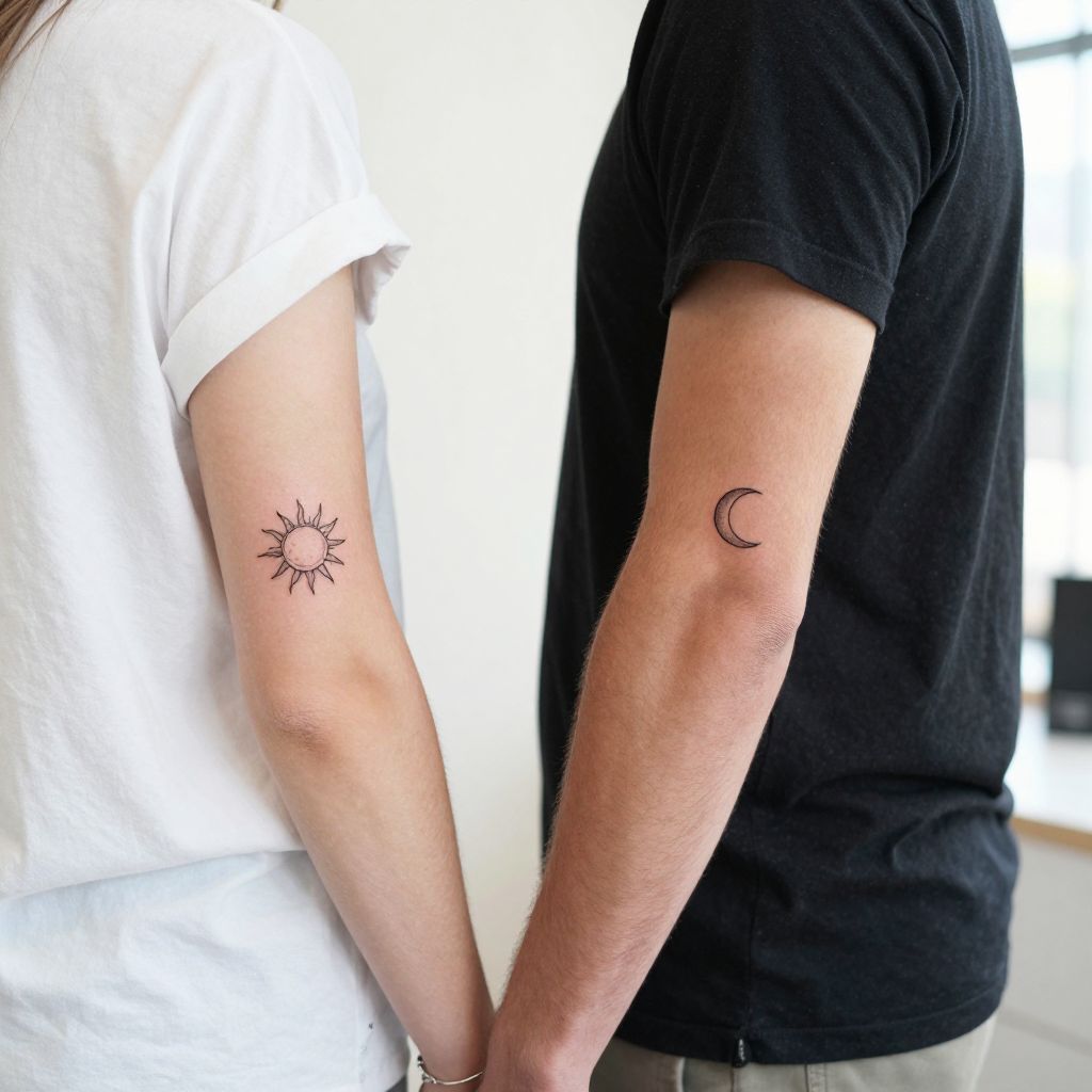 Miniature Sun and Moon