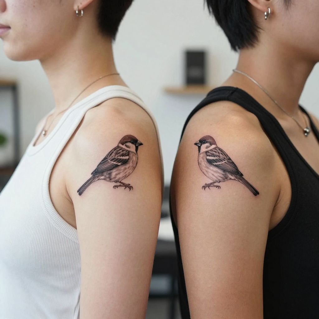 Cute Matching Birds