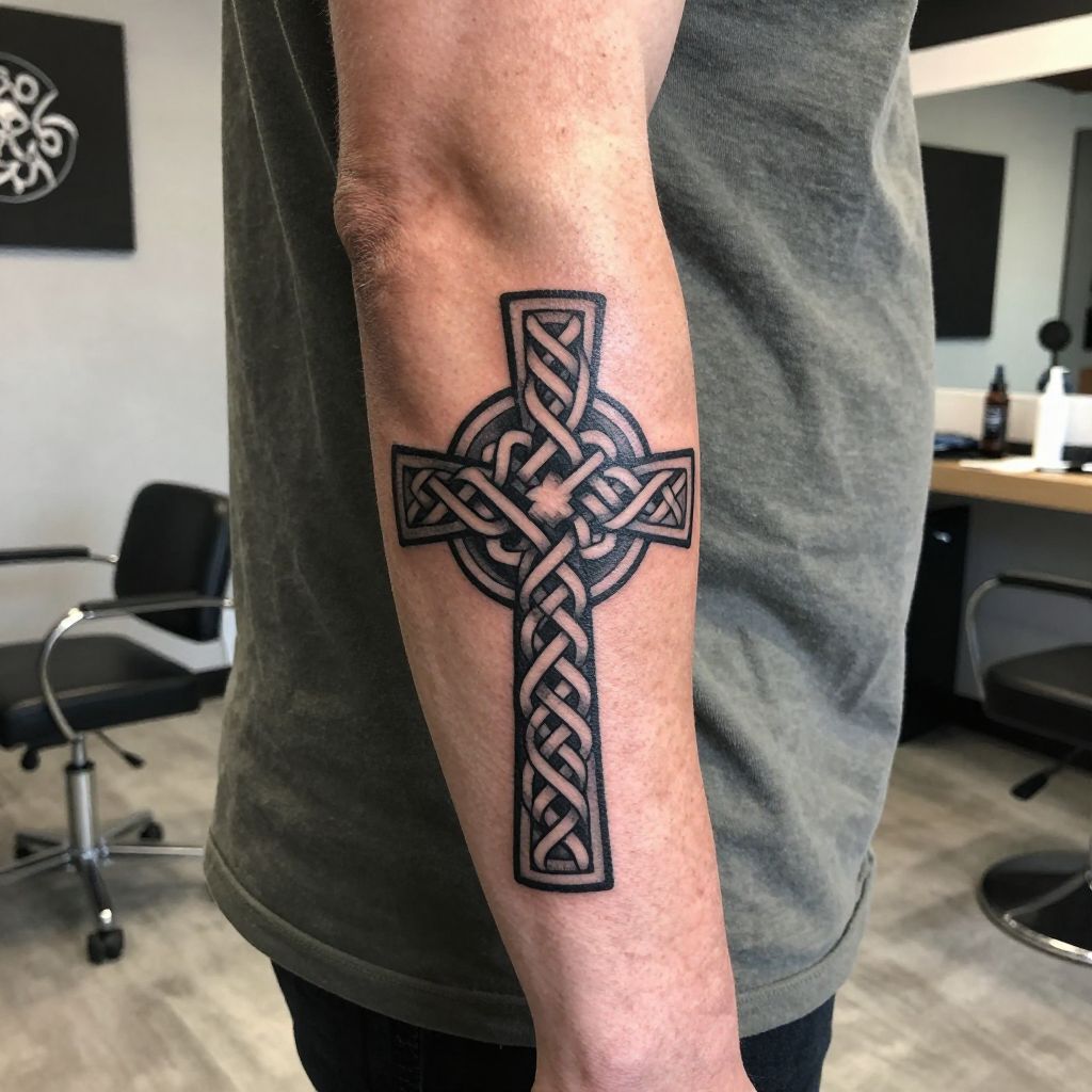 Celtic Cross tattoo idea