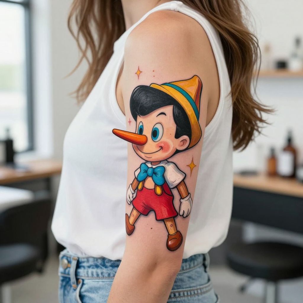Pinocchio’s Nose Growing
