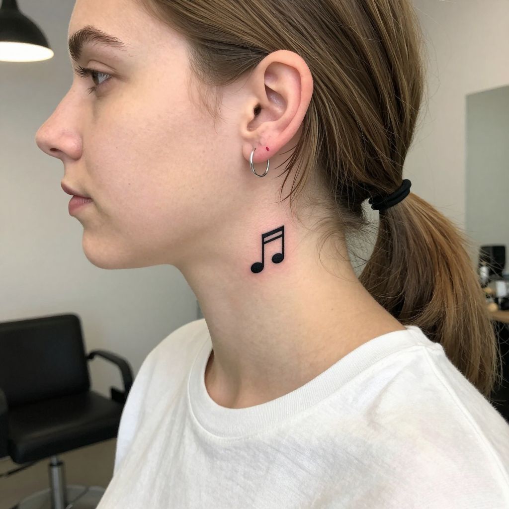 Music Note Tattoo