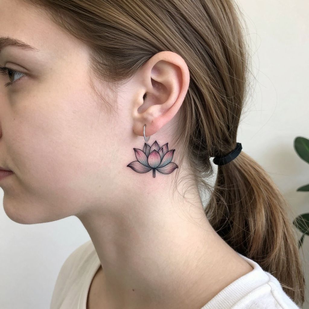 Lotus Flower Tattoo
