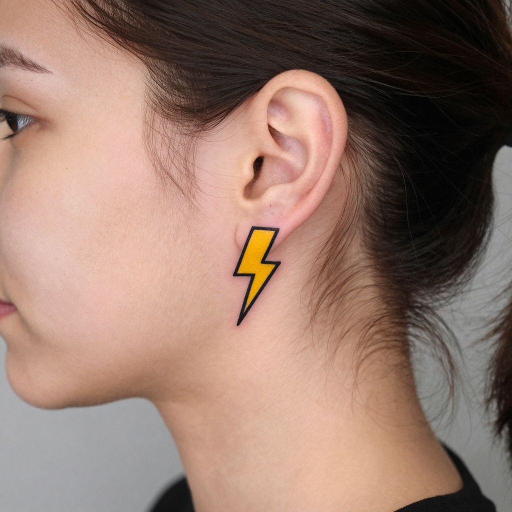 Lightning Bolt Tattoo