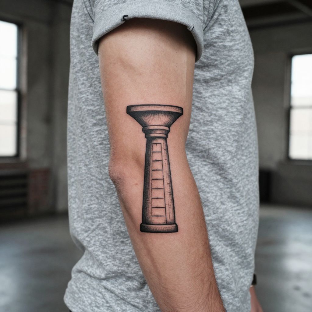 Djed Pillar Tattoo