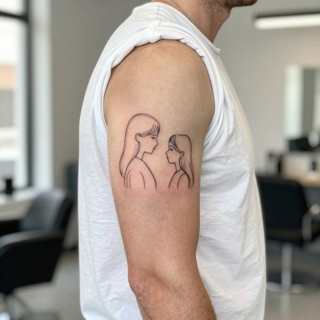 father daughter tattoo ideas 3