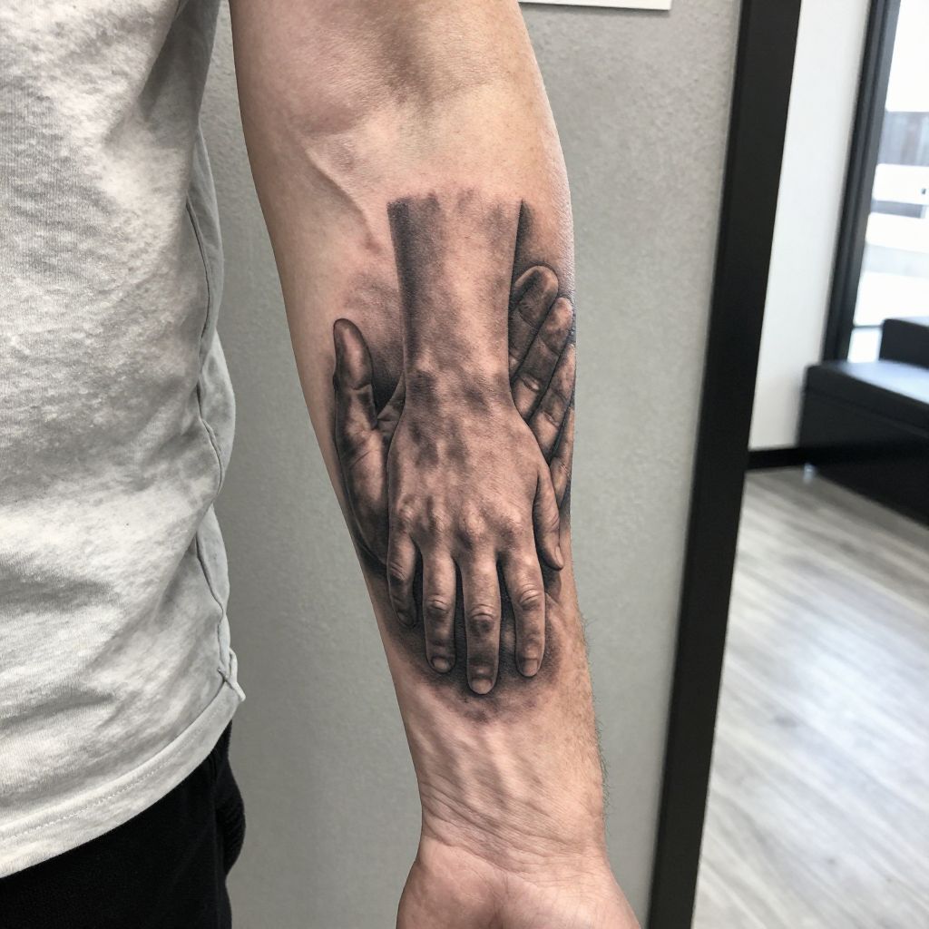 father daughter tattoo ideas 9