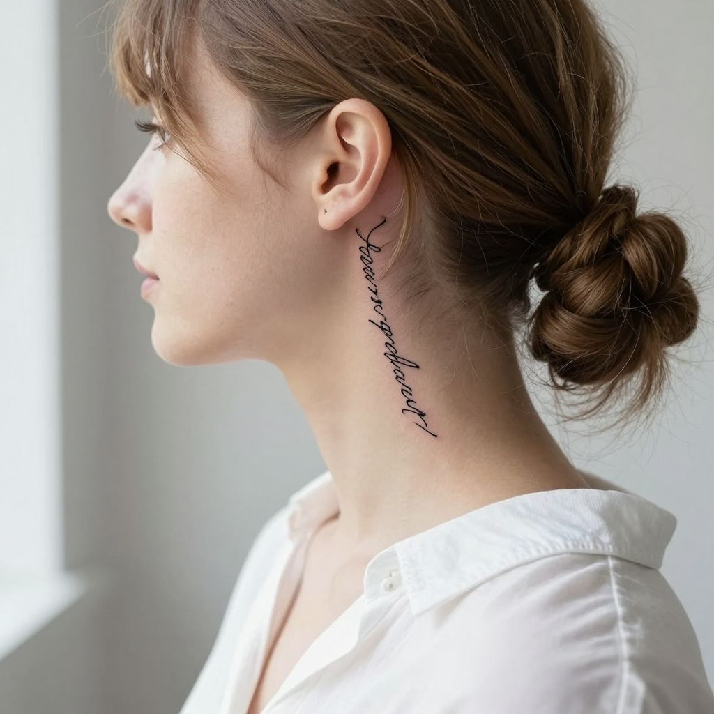 Tiny Script Behind the Ear