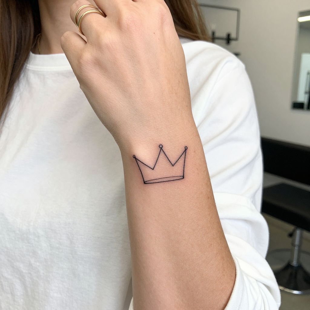 Tiny Crown Outline