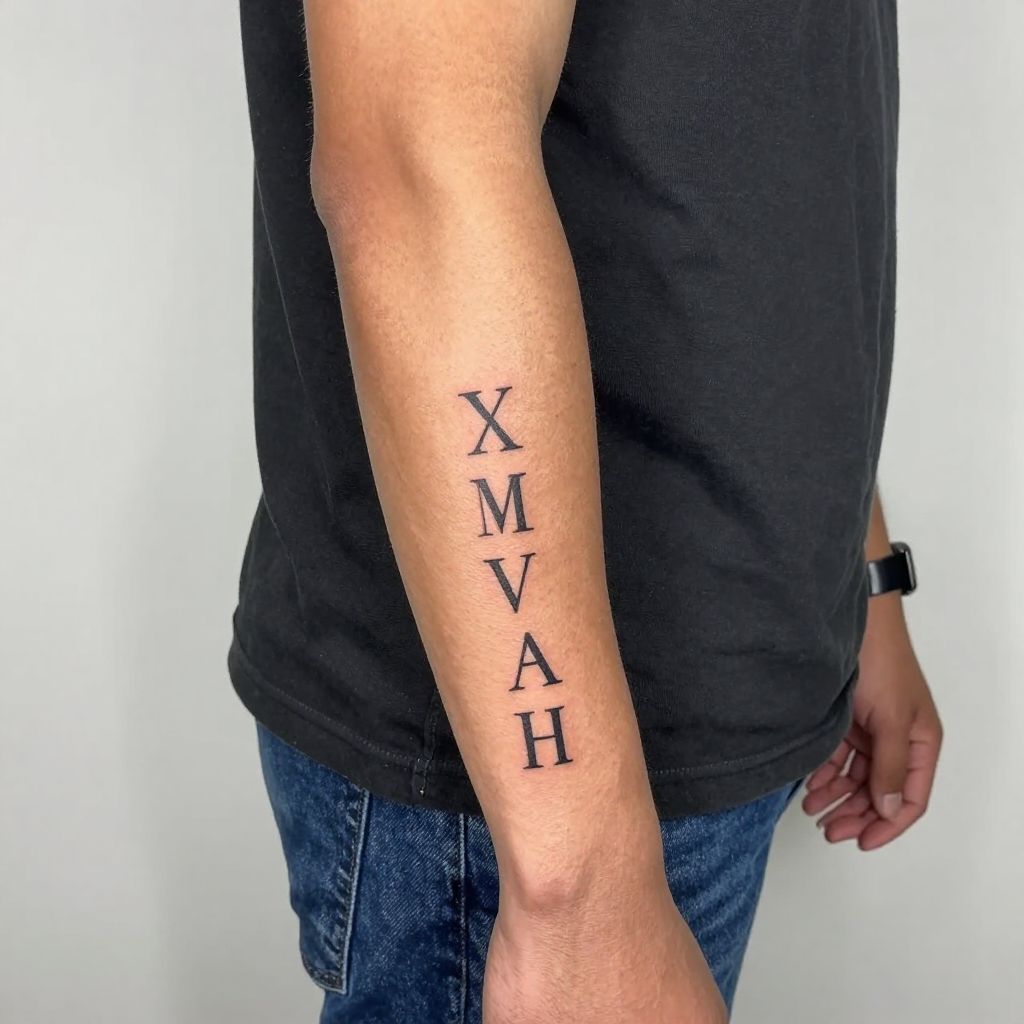 Roman Numeral Date