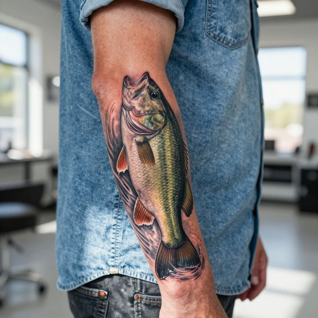 Realistic Bass with Water Ripples