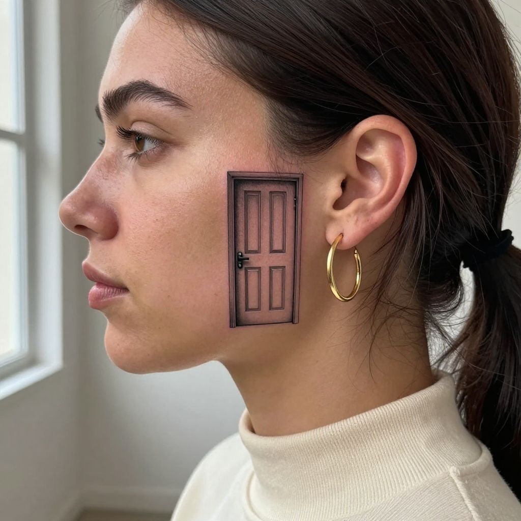 The Emergency Exit Door Tattoo