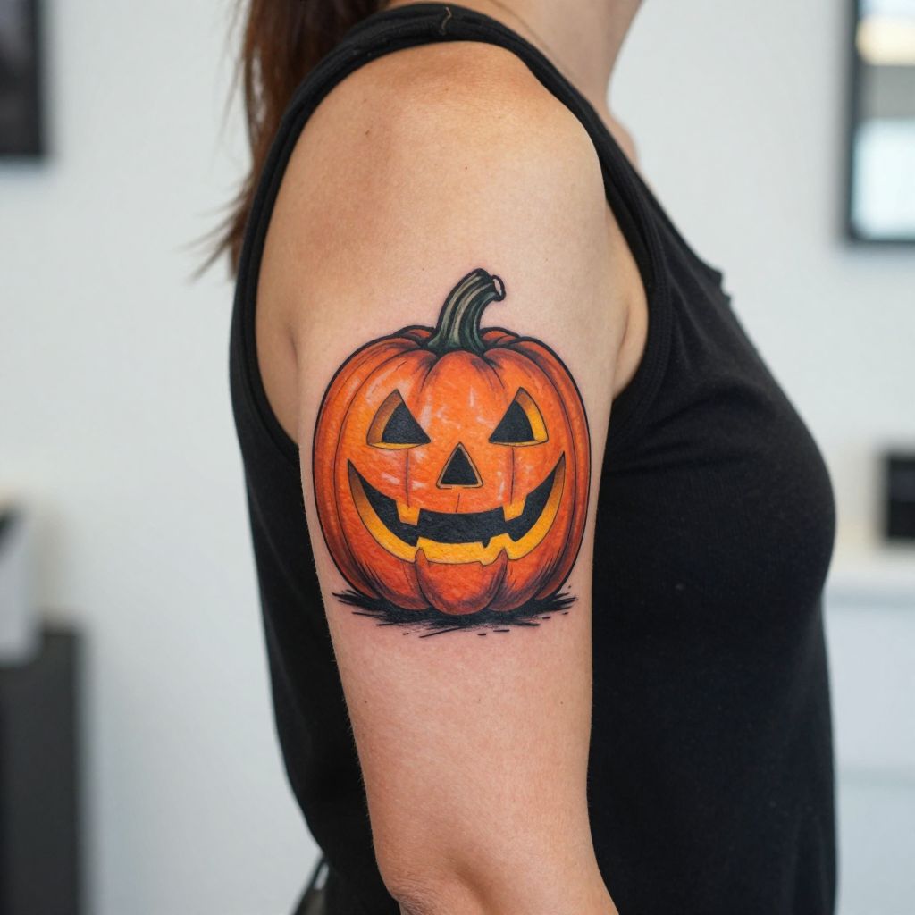 Classic Jack o’ Lantern with a Twist