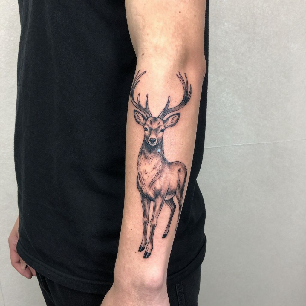 Harry Potter tattoo ideas - The Patronus Deer