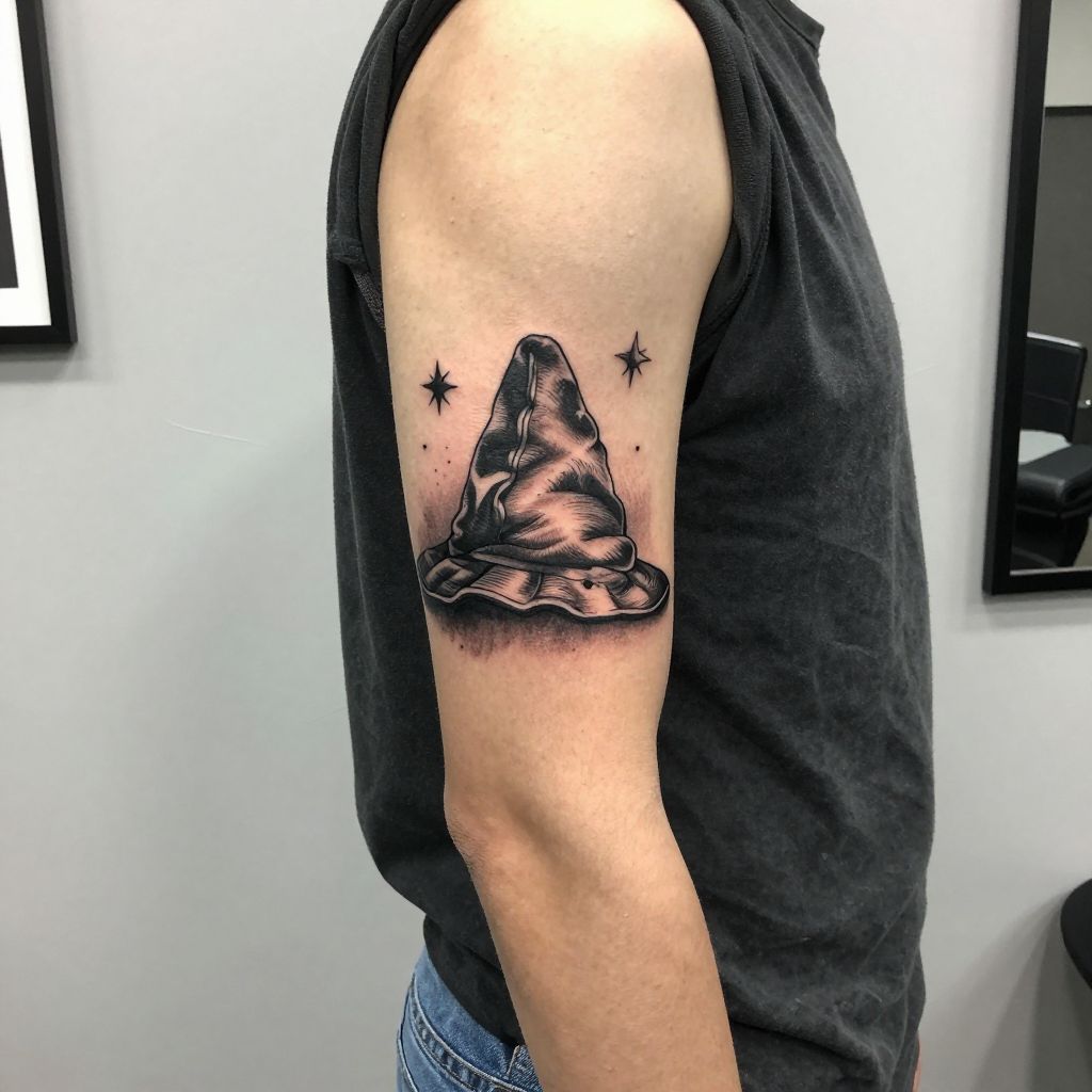 Harry Potter tattoo ideas - The Sorting Hat
