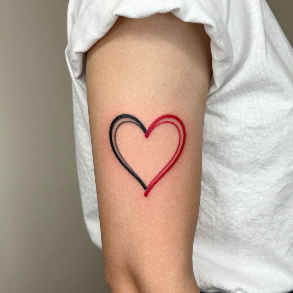 heart tattoo ideas 14