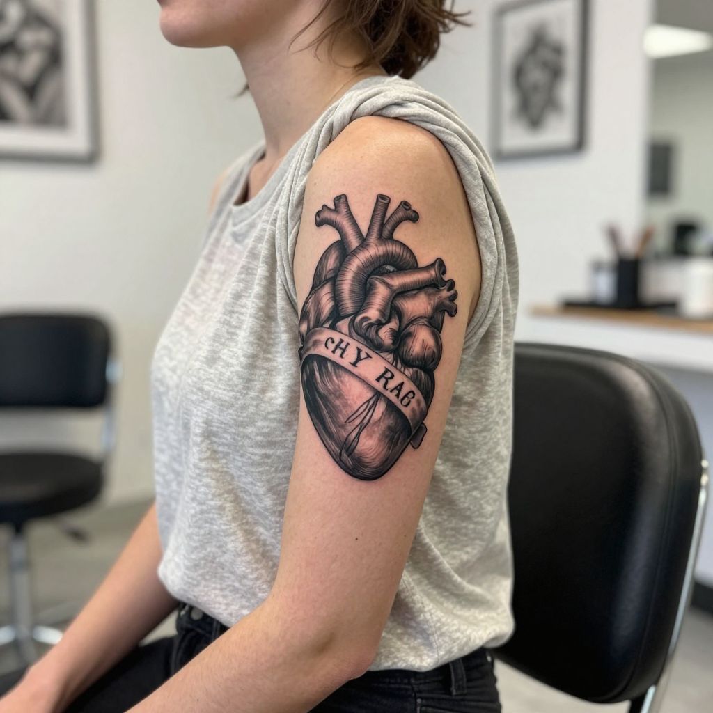 heart tattoo ideas 15