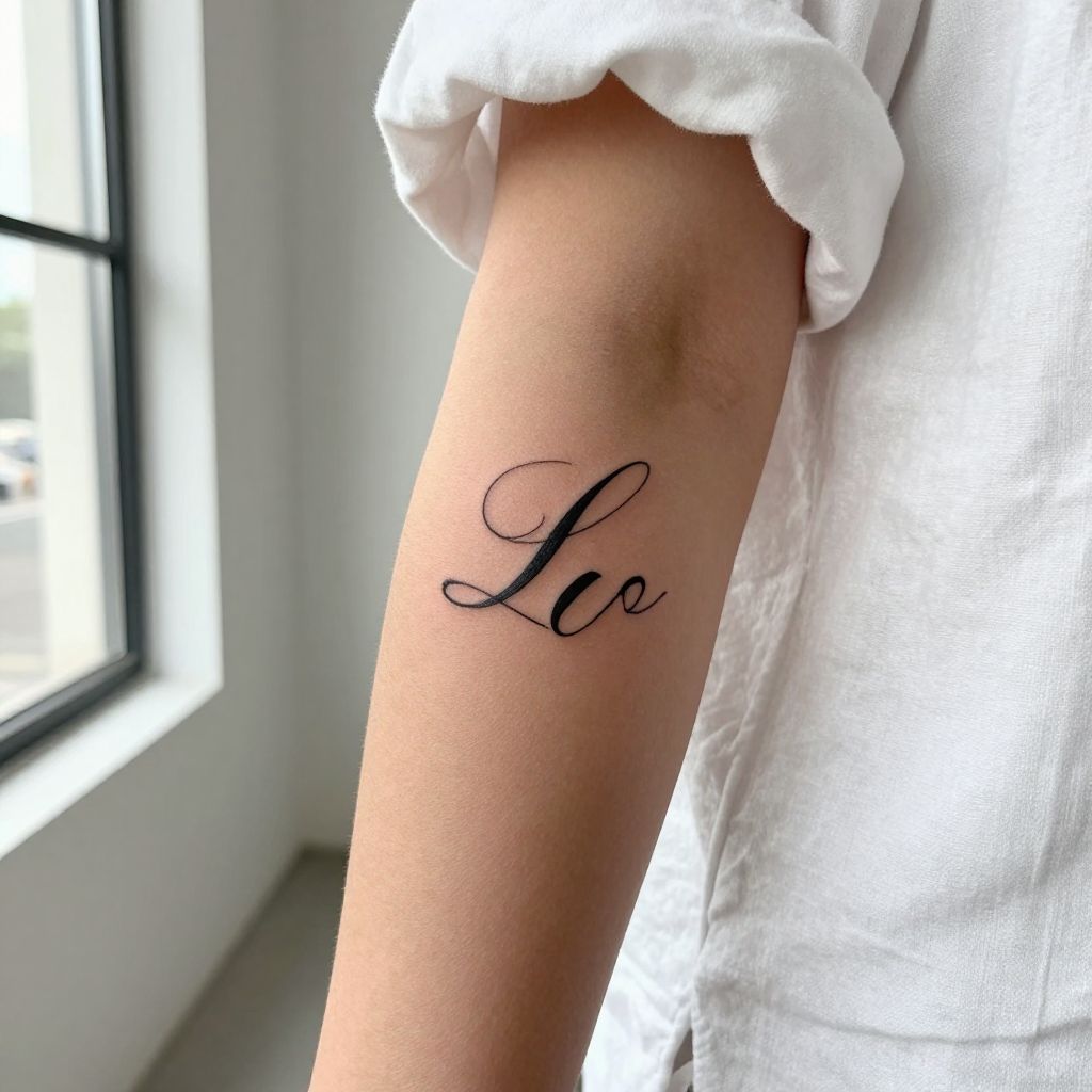 Classic Script Initials