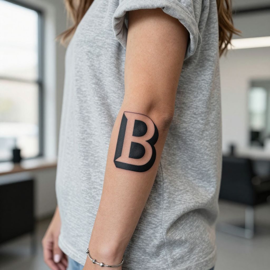 Negative Space Initials