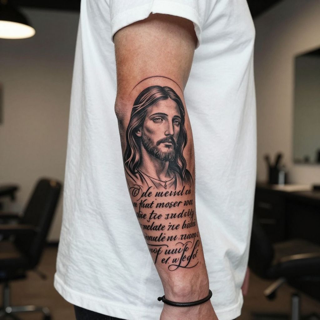 Jesus with Sacred Text
