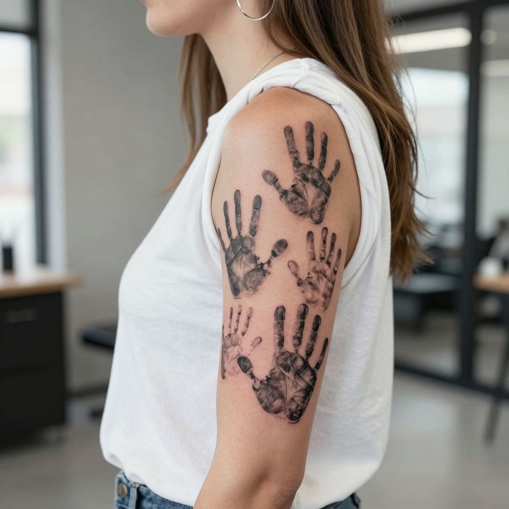 Handprint Collage