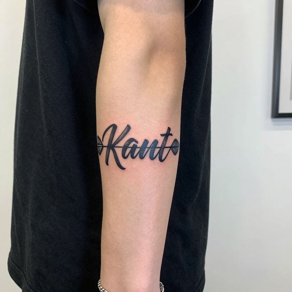 Arrow Through Name