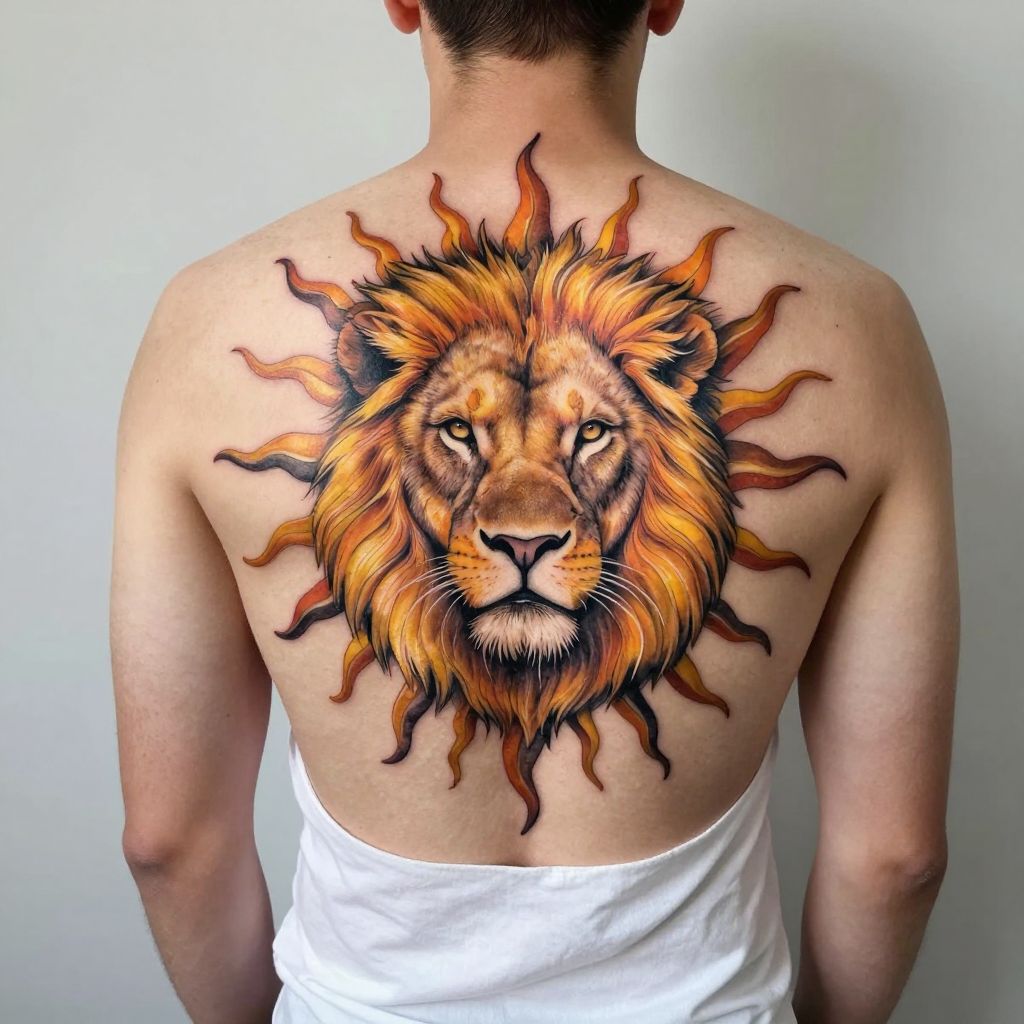 Lion and Sun Fusion