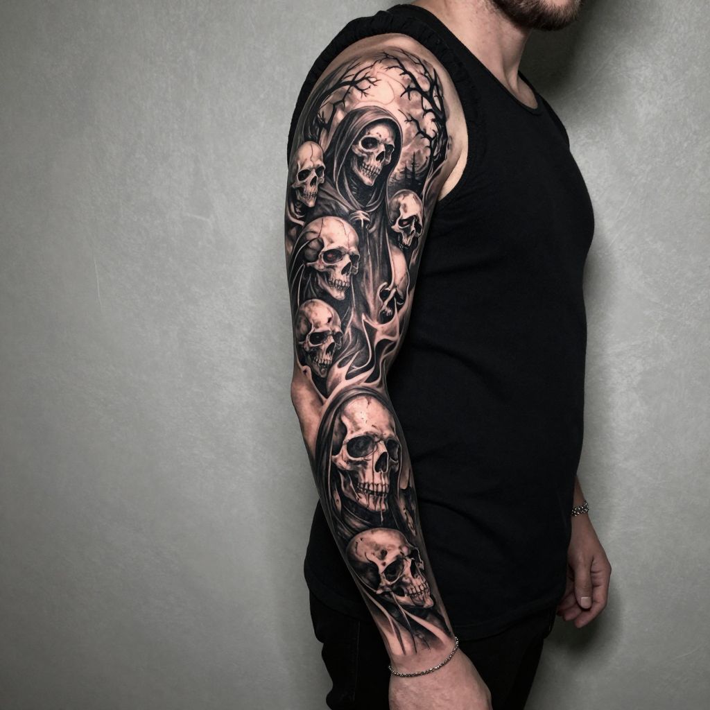 Horror and Dark Art Sleeve