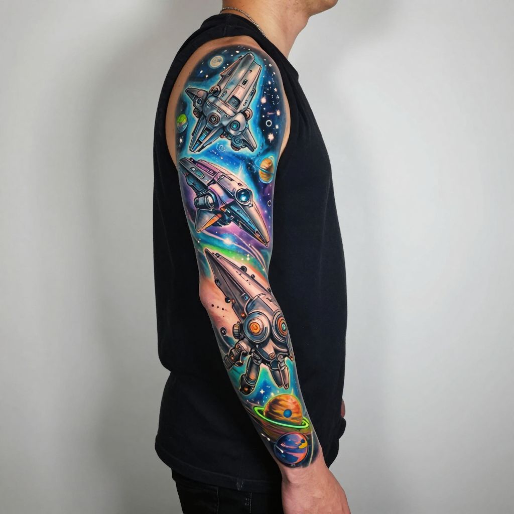 Science Fiction Sleeve