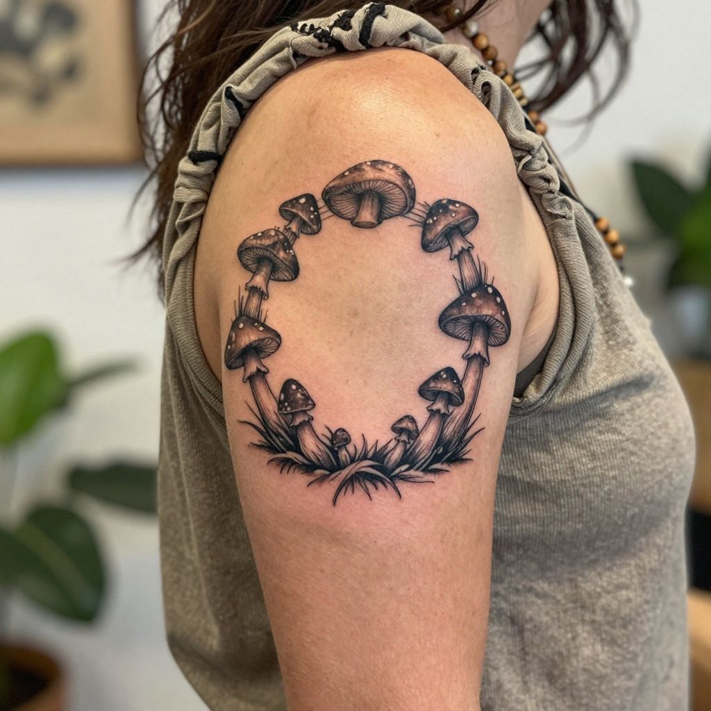 Fairy Ring Cluster tattoo idea