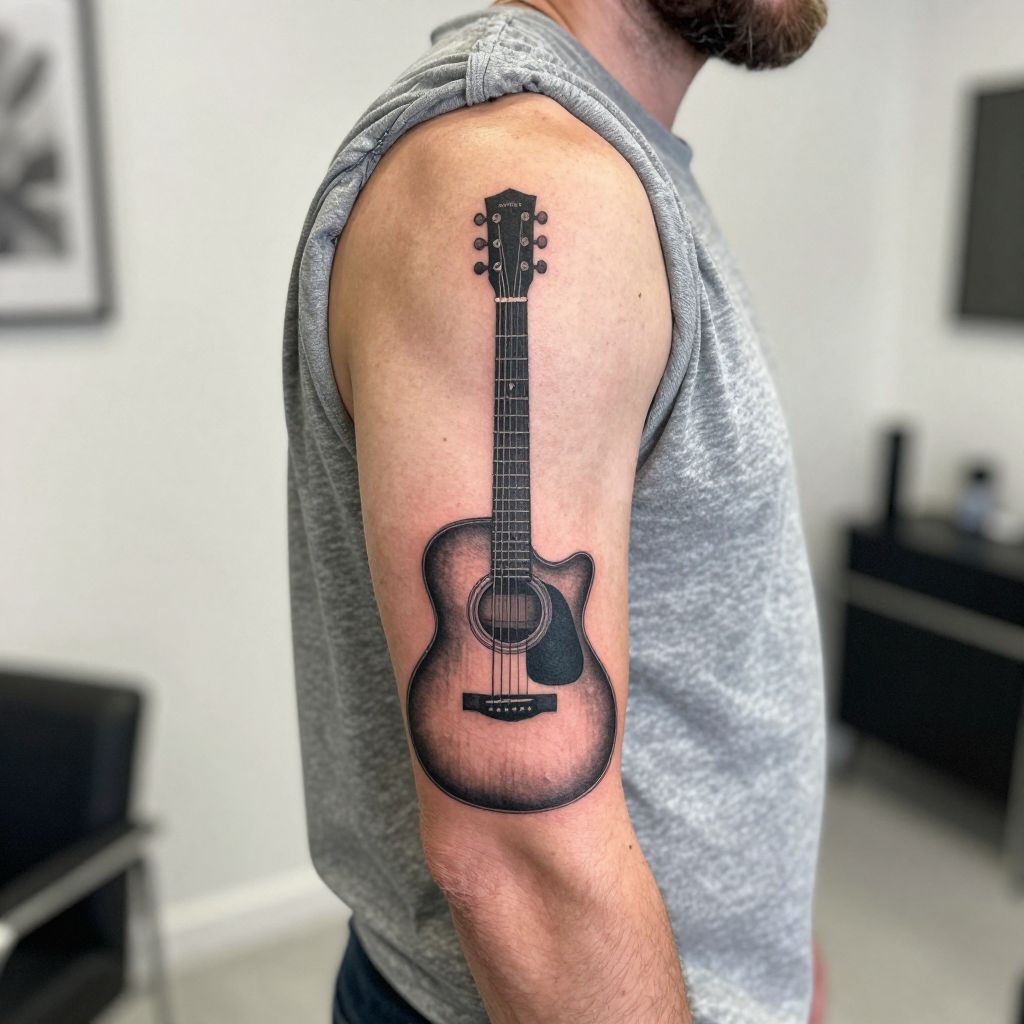 Guitar Silhouette