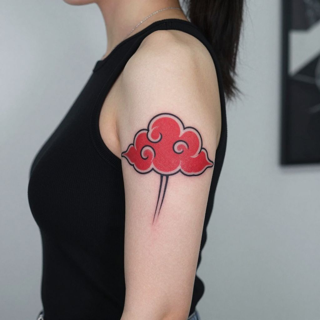 Naruto tattoo ideas - Akatsuki Cloud Pattern