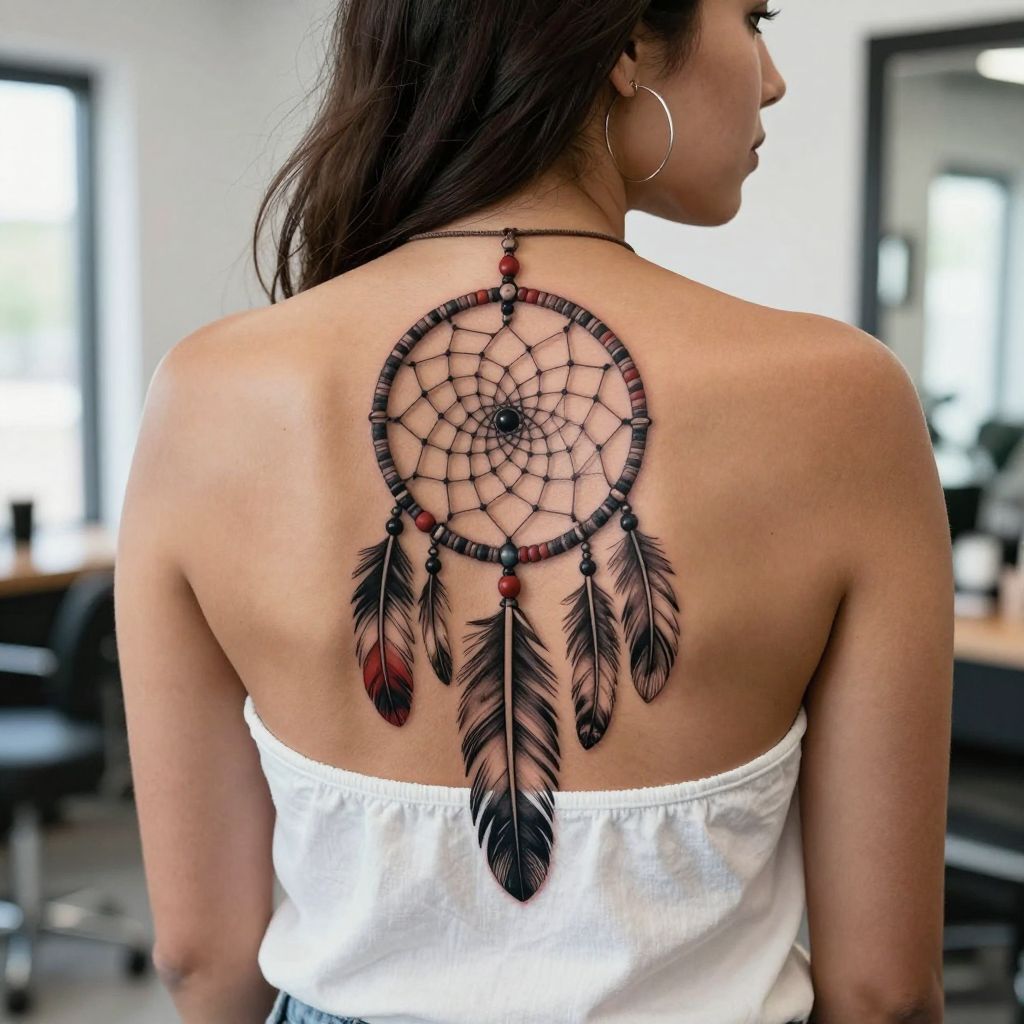 The Bold Dreamcatcher Design