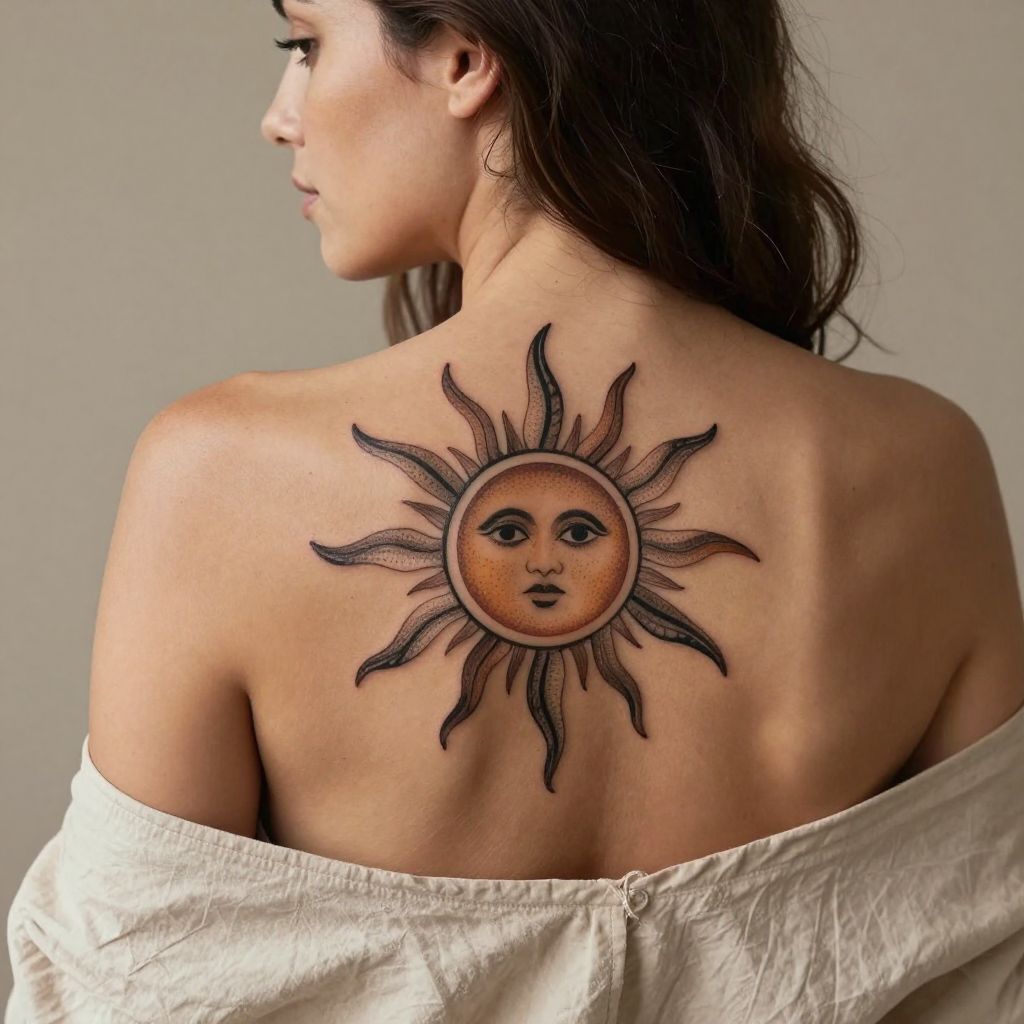 The Elegant Native American Sun Symbol