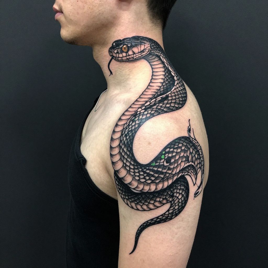 neck tattoo ideas for men 10