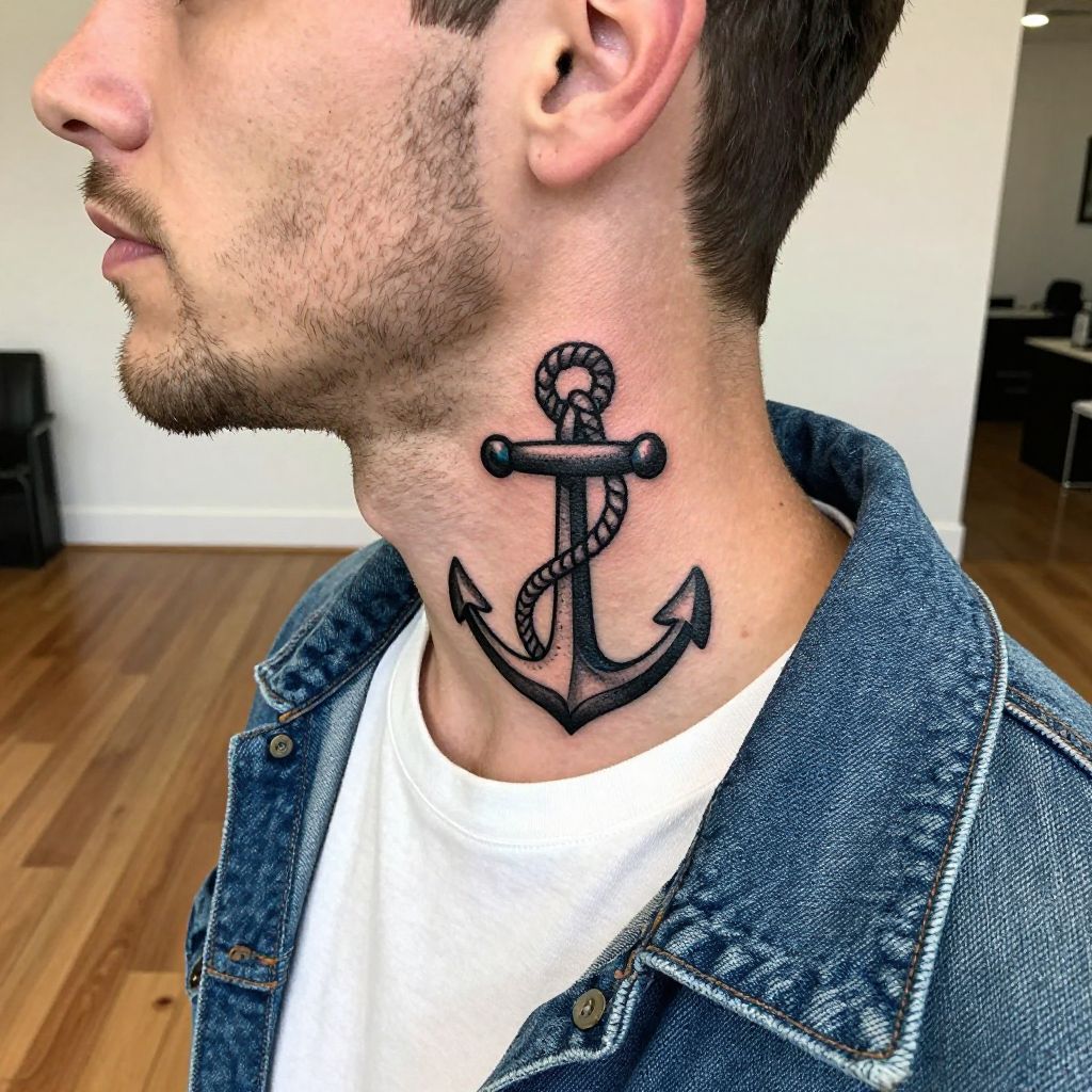 neck tattoo ideas for men 11