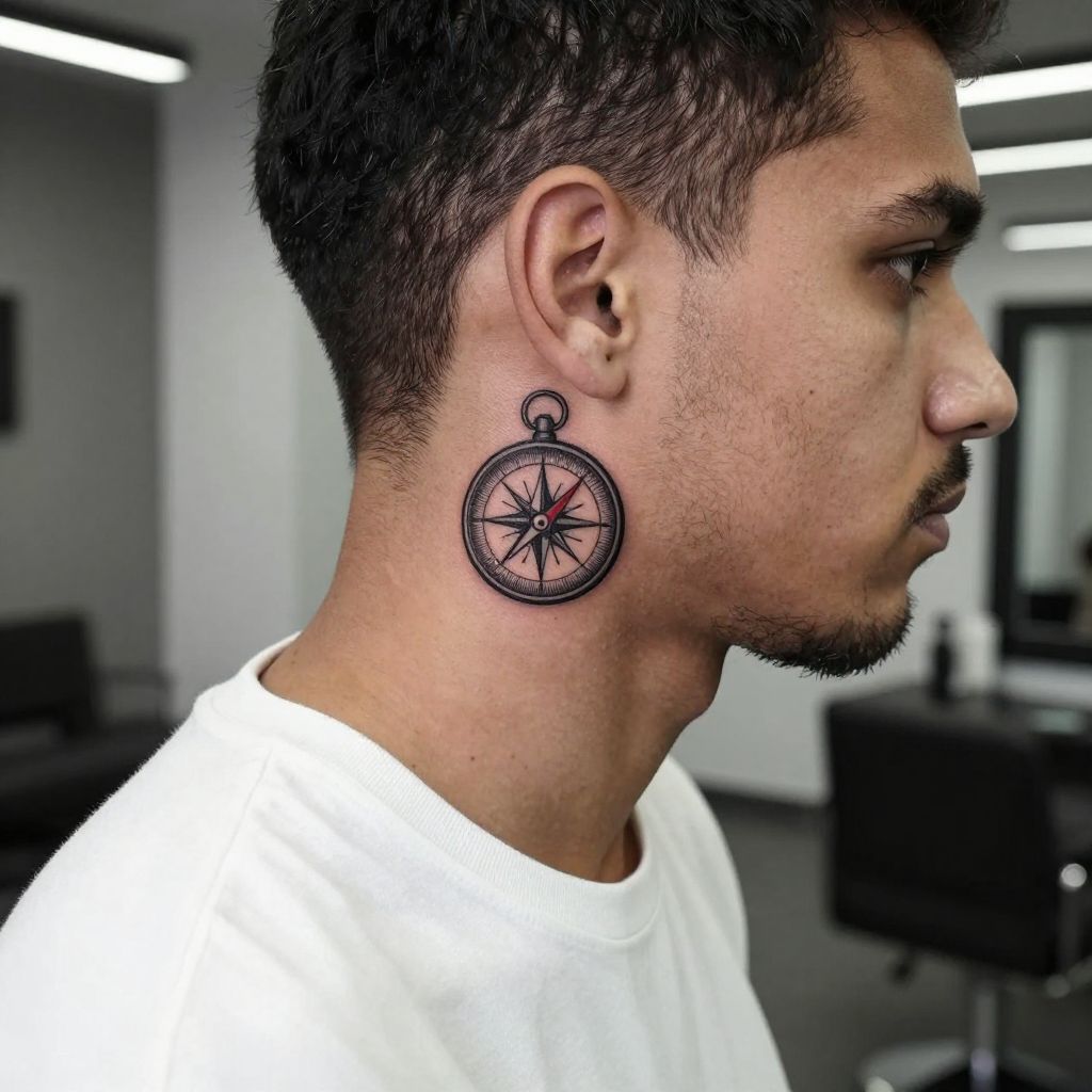 neck tattoo ideas for men 2