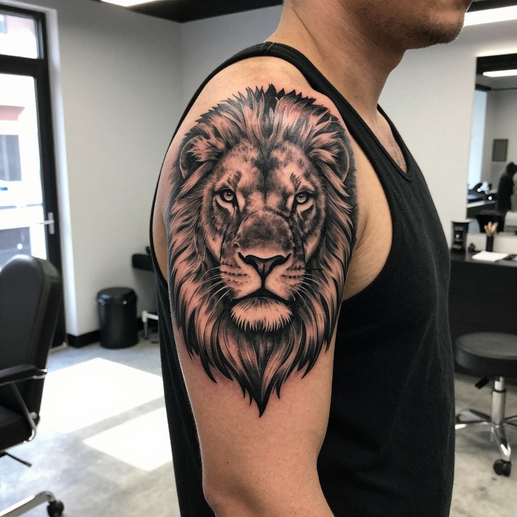 neck tattoo ideas for men 3